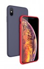 HANSSLIM FIT ���ꥳ�󥱡������㥱�åȥ�����for iPhoneXSMax (6.5�����)�ԥߥåɥʥ��ȥ֥롼��iP-MAX-SI-MB-03