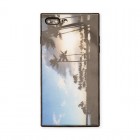 VELOCITYGIZMOBIESKWH ���饹���㥱�åȥ����� for iPhone7Plus/8Plus��SUNSET��AB-0948-IP7P-LBLU