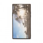 VELOCITYGIZMOBIESKWH ���饹���㥱�åȥ�����iPhoneX��SUNSET��AB-0948-IP0X-LBLU