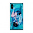VELOCITYGIZMOBIES���ͥ��䥵���� ���饹���㥱�åȥ�����for iPhoneX�Կ����AB-0955-IP0X-BLUE