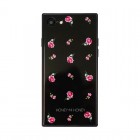 VELOCITYGIZMOBIESHONEY MI HONEY ���饹���㥱�åȥ����� for iPhone7/iPhone8��PINK ROSE BLACK��AB-0956-IP78-BLAK