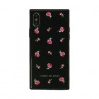 VELOCITYGIZMOBIESHONEY MI HONEY ���饹���㥱�åȥ�����for iPhoneX��PINK ROSE BLACK��AB-0956-IP0X-BLAK