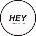 �����衼FONONWIRELESS CHARGING BASE��HEY White / TYPO SERIES/BK��WC-TS07-BK