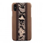 VELOCITYMAHO KISHIMOTOIPX/XS�� MAHO KISHIMOTO LINE PYTHON CASE BRN���㥱�åȥ�����for iPhoneX/5.8���ݎ�(Xs)��BRWN��AB-0993-IP0X-BRWN