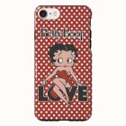 ����饤�����Betty BOOP�Ѿ׷⥱����for iPhone6/iPhone6s/iPhone7/iPhone8��LOVE ��BT-TCI7S-001-K