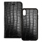 ����饤�����SARTORIA MODASEAMLESS 2WAY CASEfor iPhoneX/XS��CROCODILE��SM-BKIXS-013