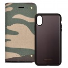 ����饤�����SARTORIA MODASEAMLESS 2WAY CASEfor iPhoneX/XS��CAMO��SM-BKIXS-014