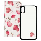 ����饤�����SARTORIA MODASEAMLESS 2WAY CASEfor iPhoneX/XS��Strawberry��SM-BKIXS-020