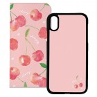 ����饤�����SARTORIA MODASEAMLESS 2WAY CASEfor iPhoneX/XS��Cherry��SM-BKIXS-021