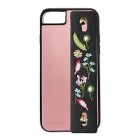 ����饤�����SARTORIA MODAHAND BELT CASEfor iPhone6/iPhone6s/iPhone7/iPhone8��PINK��RED FLOWER��SM-I7S-009