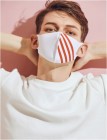 �����ʡ�LOOKA(�륫)DESIGN MASK ACCENT��S��������WHITE��4RED��C99D2-A048-S10T