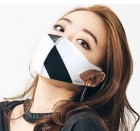 �����ʡ�LOOKA(�륫)DESIGN MASK ACCENT��S��������WHITE��1BLACK��C99D2-A048-S04T