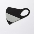 �����ʡ�LOOKA(�륫)DESIGN MASK ACCENT���ͥ�������BLACK��SILVER��C99D2-A048-M06T