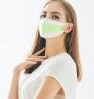 �����ʡ�LOOKA(�륫)DESIGN MASK DUAL��S��������WHITE��LIMEGREEN��C99D3-A048-S04T