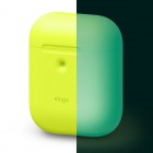 elago ���饴AIRPODS CASEWireless Charging Casefor AirPods 2nd Generation��Neon Yellow��EL_A2WCSSCAW_NY