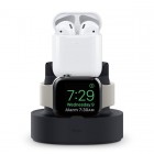 elago ���饴MINI CHARGING HUBfor iPhone/AirPods/Apple Watch��Black��EL_IAASTSC3M_BK