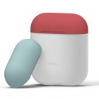 elago ���饴AIRPODS DUO CASEfor AirPods��Nightglow Blue��EL_APDCSSCDC_NB