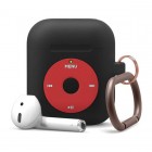 elagoAW6 HANG CASE(���ꥳ�󥱡��� ����ӥ���°)for AirPods /AirPods 2nd Charging / AirPods 2nd Wireless��Black��EL_APACSSC6H_BK
