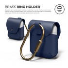 elago AIRPODS LEATHER CASEfor AirPods��Jean Indigo��EL_APDCSGLLC_JI